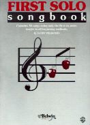 First Solo Songbook Book Only Flute-oboe-guitar 