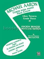 Piano Course Book 3 (Spanish Edition) (Michael Aaron Piano Course series)