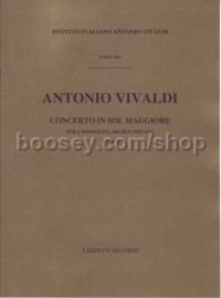 Concerto in G Major, RV 532 (Mandolin & Orchesta)