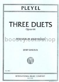 3 Duets Op. 44 Violin & Vla