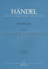 Dixit Dominus (Vocal Score)