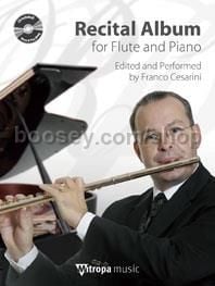 Recital Album for Flute and Piano - C Flute (Book & CD)