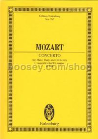 Concerto for Flute, Harp & Orchestra in C Major, K 299 (Study Score)