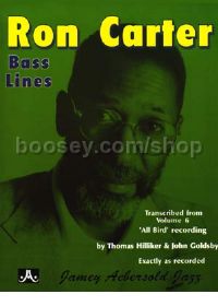Ron Carter Bass Lines No 3 (from Aebersold vol.35) (Jamey Aebersold Jazz Play-along)