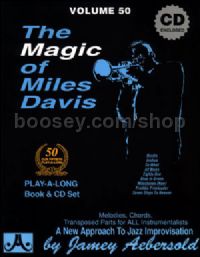Magic of Miles Davis Book & CD  (Jamey Aebersold Jazz Play-along)