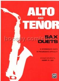 Alto & Tenor Saxophone Duets Gee                  