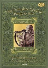 The Complete Carolan Songs & Airs Arranged for Irish Harp (+ 4 CDs)