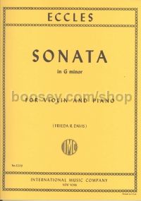 Sonata Gmin for violin & piano