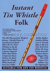 Instant Tin Whistle Folk (Blue)