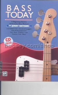 Bass Today Snyder (Book & CD) 