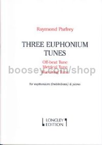 Three Euphonium Tunes (for Euphonium/Baritone & Piano) (bass/treble clef)