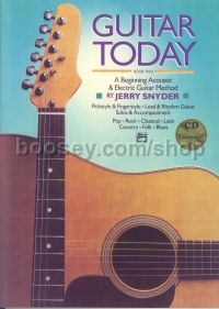 Guitar Today Book 2 Snyder (Book & CD) 