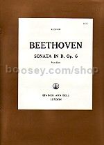 Beethoven Sonata Op. 6 D Major Piano Duet *archive*