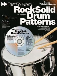 Fast Forward Rock Solid Drum Patterns (Book & CD)