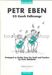 33 Czech Folksongs, arr. Batchelar, Teacher's Score (Guitar)