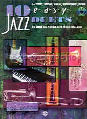 10 Easy Jazz Duets C Edition (Book & CD)