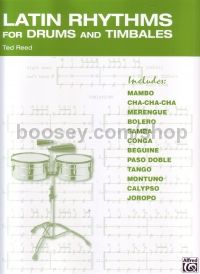 Latin Rhythms For Drums And Timbales Reed         