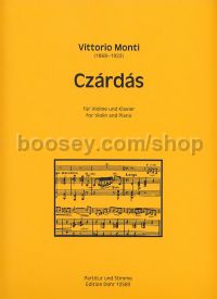 Czardas - violin & piano reduction
