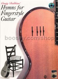 Hymns For Fingerstyle Guitar (Book & CD) Tab 