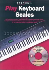 Step One Play Keyboard Scales Vogler (Book & CD) 