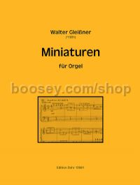 Miniatures for organ