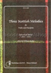 3 Scottish Melodies For Violin/Piano