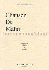 Chanson De Matin Op 15 No.2 (arr. string quartet) parts