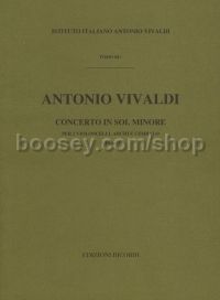 Concerto in G Minor, RV 531 (Violoncello & Orchestra)