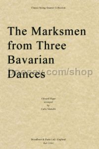 Marksmen (from "Three Bavarian Dances Op 27") string quartet parts