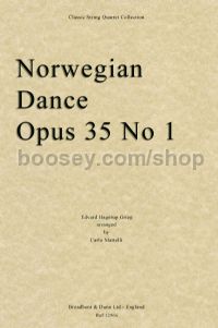 Norwegian Dance No.1 Op. 35 string quartet score