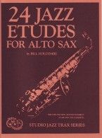 24 Jazz Etudes for Alto Saxophone (Book)
