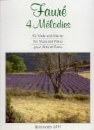 4 Melodies for Viola & Piano