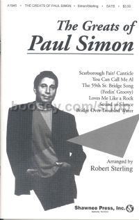 The Greats of Paul Simon (SATB)