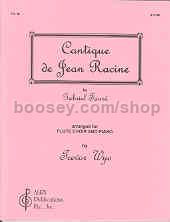 Cantique De Jean Racine (flute Choir)       
