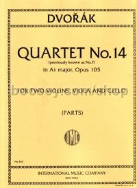 String Quartet Op. 105 Parts