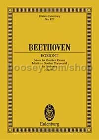 Egmont, Op.84 (Soprano & Orchestra) (Study Score)