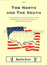 North & South Civil War Tunes Stg Quartets