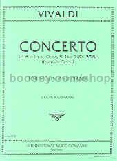 Concerto In Amin Op. 9/5 Violin/piano