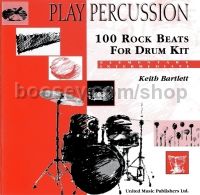 100 Rock Beats For Drum Kit CD