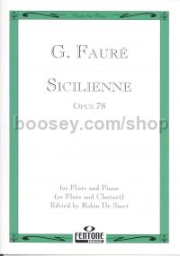 Sicilienne Flute & Clarinet de Smet    