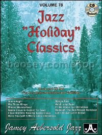 Jazz Holiday Classics Book & CD  (Jamey Aebersold Jazz Play-along)