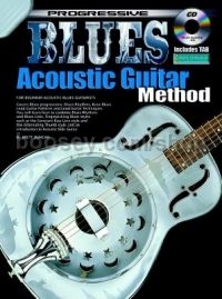 Progressive Blues Acoustic Guitar (Book & CD)