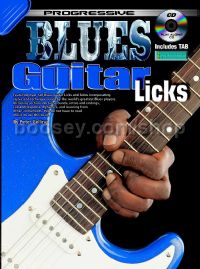 Progressive Blues Guitar Licks (Book & CD)