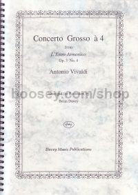 Concerto Grosso A 4 Op. 3No4 Octet Davey 