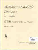 Adagio & Allegro Alto Sax piano