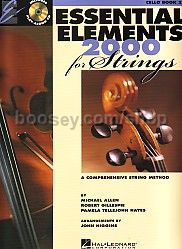 Essential Elements 2000 for Strings: Book 2 - Cello (Bk & CD)