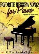 Favourite Hebrew Songs For Piano