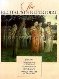 Recitalist's Repertoire Book 2 Organ 