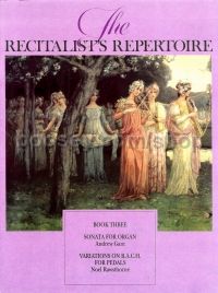 Recitalist's Repertoire Book 3