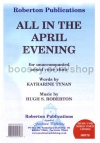 All in the April Evening for SATB choir